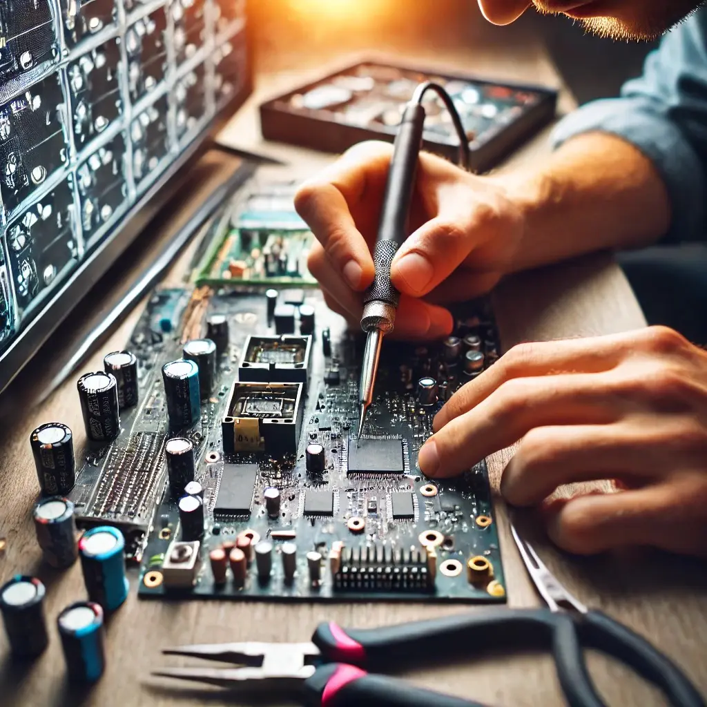 TV board repair