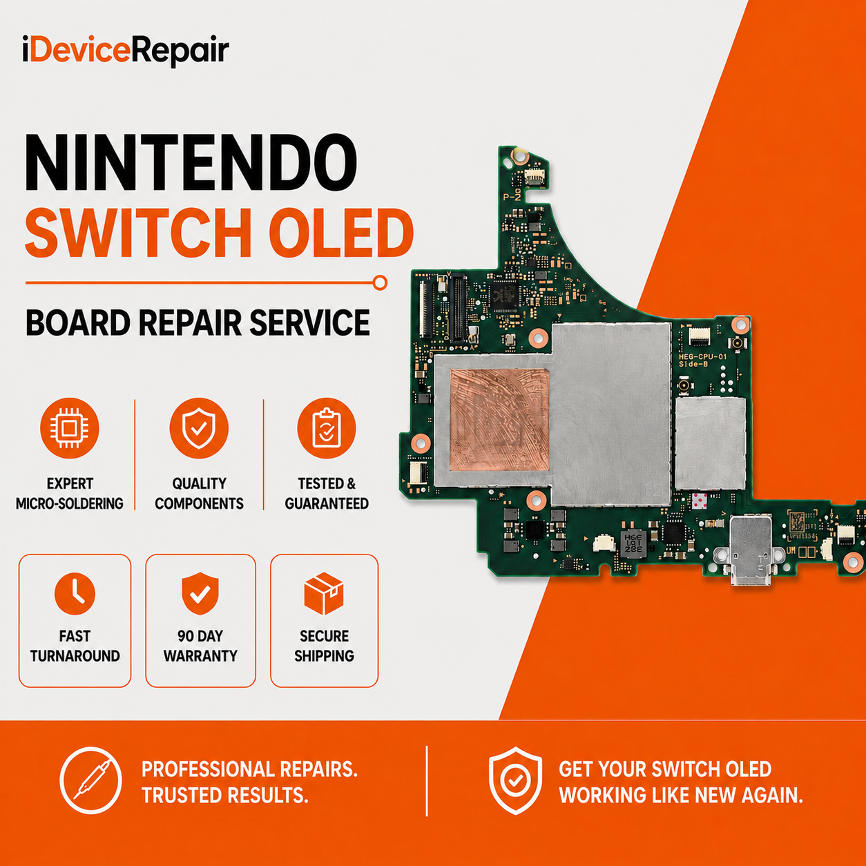 Switch OLED Repair Service
